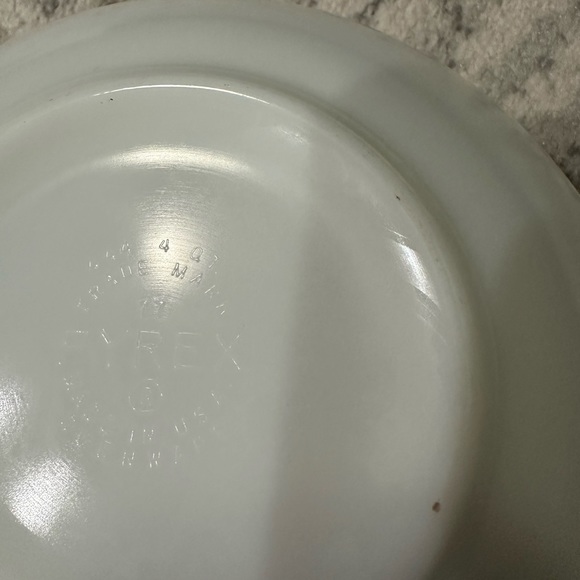 Pyrex 4 qt Autumn Floral/Square Flower Verde - Picture 10 of 13